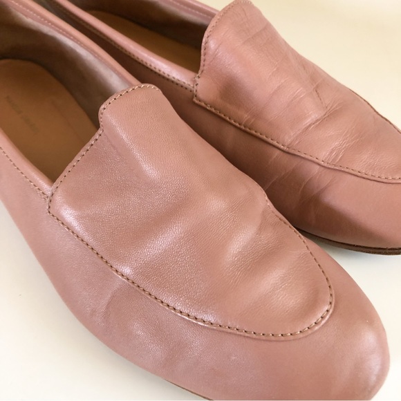 Mansur Gavriel Lambskin Round-Toe Sock Loafers - Picture 3 of 16